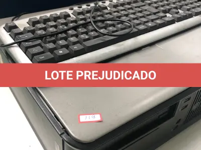 LOTE 119 - Cpu e teclado dell 