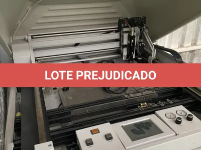 LOTE 582 - maquina Cam Lote para imprimir nas placas