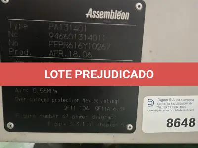 LOTE 575 - maquina Pick place Topaz X II Assembleon tipo PA131401 ano 2006