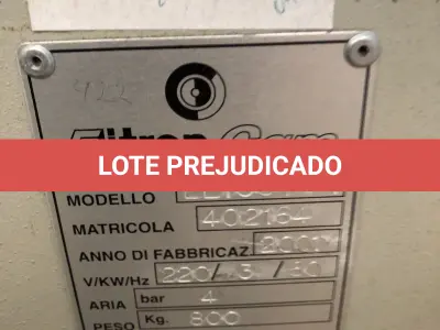 LOTE 144 - máquina Elitron mod Elicut P1