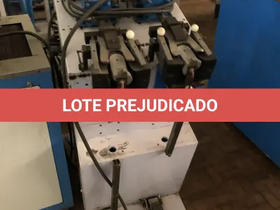 LOTE 168 - prensa dupla de calcanhar