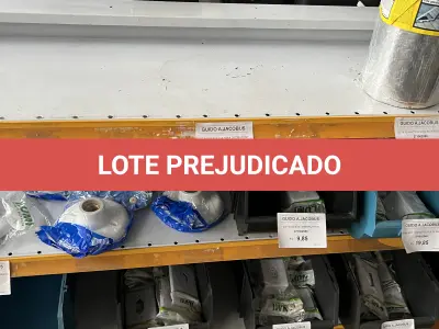 LOTE 025 - Lote com base para lampada, tomadas, T, tomada box, roscas, canaletas, interruptores, discos de corte, discos lixa, 