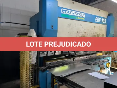 LOTE 123 - dobradeira Gasparini PBS 105 Syncronized
