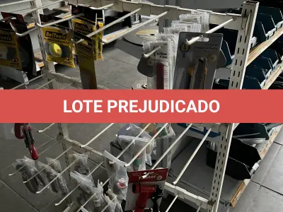 LOTE 026 - Lote com fitas dupla face, terminais para mangueira, numeros