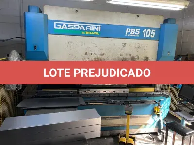 LOTE 123 - dobradeira Gasparini PBS 105 Syncronized