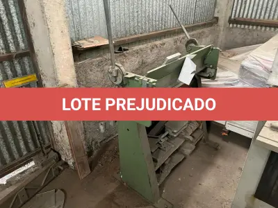LOTE 082 - prensa viradeira de chapa