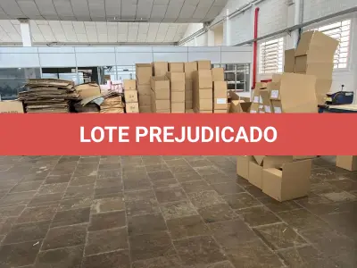 LOTE 092 - lote de papelao e corrugados