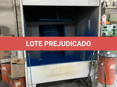 LOTE 073 - cabine de pintura Erzinger