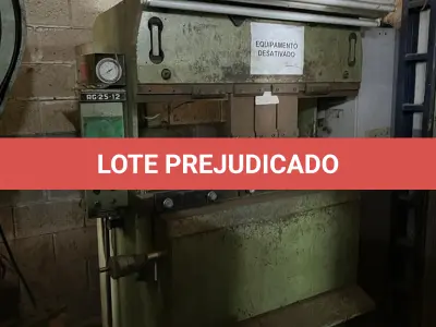 LOTE 110 - maquina viradeira de chapa RG 2512 em desuso
