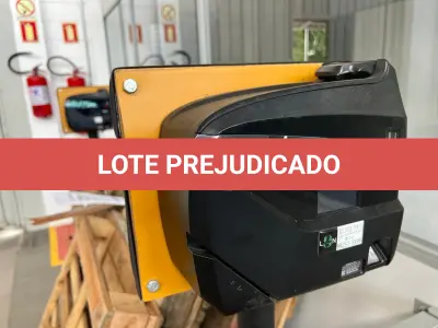 LOTE 004 - 2 leitoras de cartao ponto com biometria Centra ID