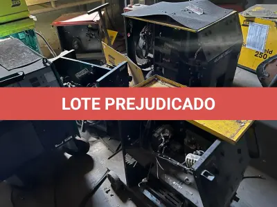 LOTE 016 - lote com 8 aparelhos de solda sem funcionamento