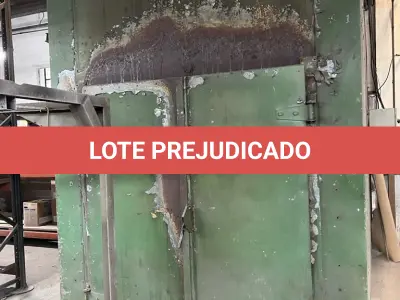LOTE 077 - estufa de secagem para pintura grande
