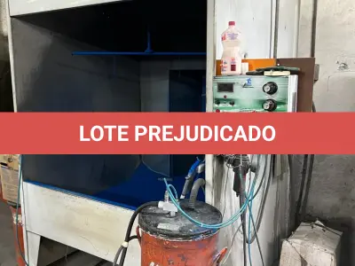 LOTE 073 - cabine de pintura Erzinger