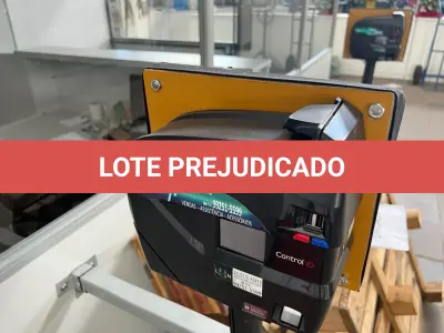 LOTE 004 - 2 leitoras de cartao ponto com biometria Centra ID