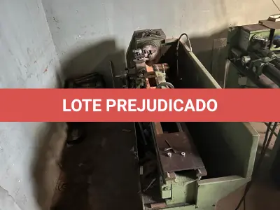 LOTE 052 - torno barramento 1 metro cor verde