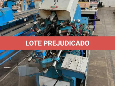 LOTE 048 - maquina de fechar bico JBM incompleta sem pinças