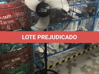 LOTE 050 - um ventilador de pedestal