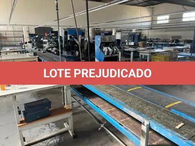 LOTE 002 - uma esteira dupla para sapatos com 24 metros