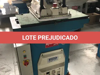 LOTE 099 - balancim de corte de couro hidraulico