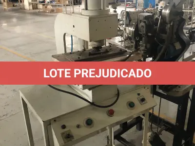 LOTE 121 - uma prensa plana chapa quente