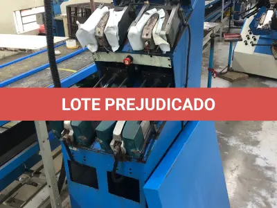 LOTE 010 - prensa quente fria 4 postos M11