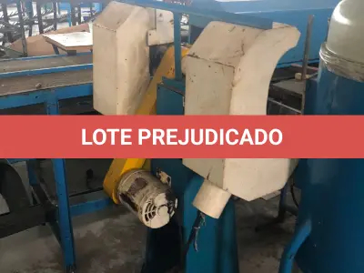 LOTE 028 - uma escova dupla e um coletor de pó