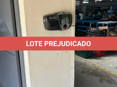LOTE 001 - Lote com 3 relogios ponto e leitores biometricos