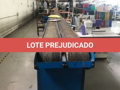 LOTE 027 - uma esteira dupla co 26 metros sem retorno