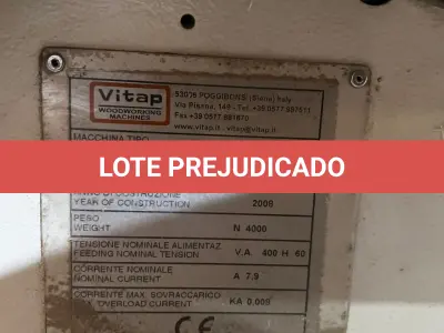 LOTE 045 - Chapeadora de cantos 06