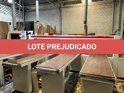 LOTE 048 - Máquina cnc de corte em chapas