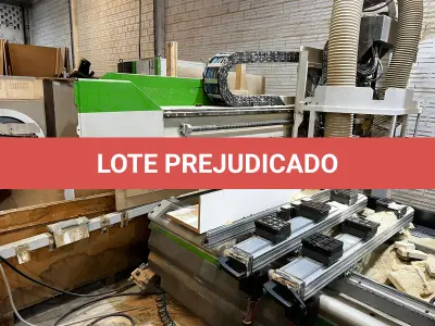 LOTE 050 - Centro de usinagem para madeiras CNC