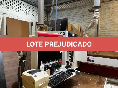 LOTE 048 - Máquina cnc de corte em chapas