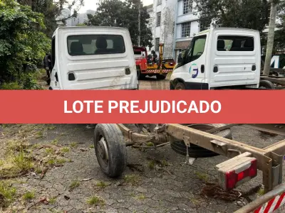 LOTE 004 - Caminhão Iveco/Daily 45-170CS, diesel, cor branca, carroceria fechada, fabricação/modelo 2021/2022