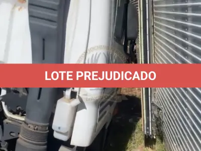 LOTE 009 - Caminhão Hyundai HD 80, fabricação/modelo 2021/2022, diesel, cor branca, carroceria fechada (sem chave)