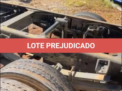 LOTE 009 - Caminhão Hyundai HD 80, fabricação/modelo 2021/2022, diesel, cor branca, carroceria fechada (sem chave)