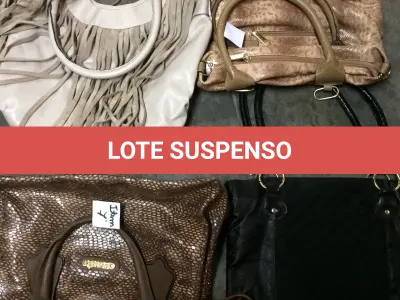 LOTE  - SAPATOS E BOLSAS FEMININOS