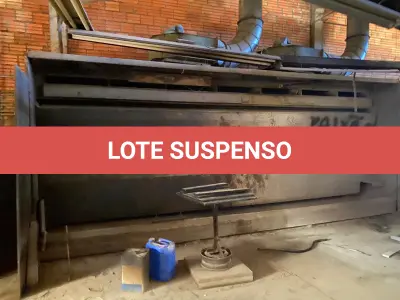 LOTE 027 - cabine de pintura