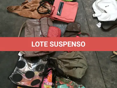 LOTE  - SAPATOS E BOLSAS FEMININOS