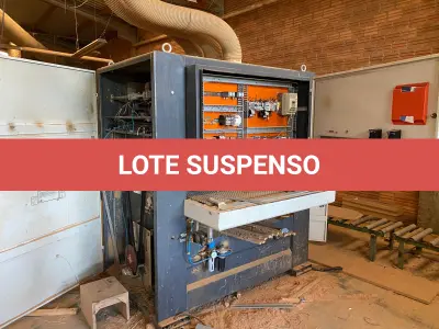 LOTE 003 - lixadeira banda larga
