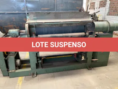 LOTE 016 - lixadeira com calibradeira e motor 20 cv - 456, marca Enko mod LMC 1200