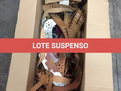 LOTE  - SAPATOS E BOLSAS FEMININOS