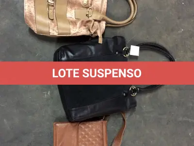 LOTE  - SAPATOS E BOLSAS FEMININOS