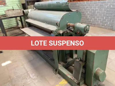 LOTE 016 - lixadeira com calibradeira e motor 20 cv - 456, marca Enko mod LMC 1200