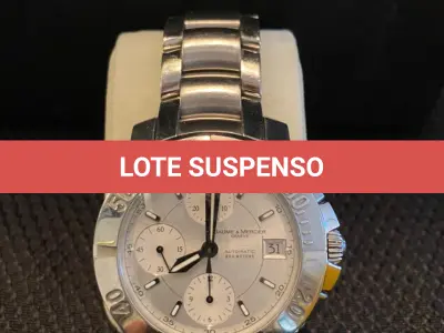 LOTE 003 - RELÓGIO BAUME & MERCIER AUTOMÁTICO