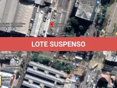 LOTE  - PRÉDIO COM LOJA E DOIS ESCRITÓRIOS COM 345M² NA AV SERTÓRIO