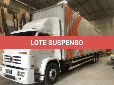 LOTE 078 - Caminhão VW/17.210 com bau, branco, ano 2000, placa MAW3043 