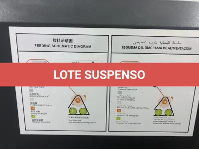 LOTE 049 - Impressora ploter grande Xenons, acompanha o computador