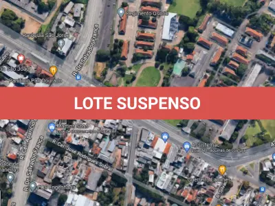 LOTE  - LOJA E APARTAMENTO NA AV. BENTO GONÇALVES, EM POA