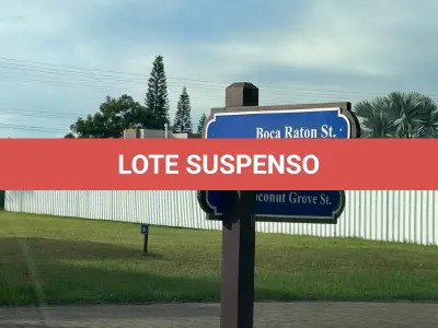 LOTE 001 - Os direitos e ações sobre o terreno urbano, sem benfeitorias, no Cond. Horizontal Ocean Side, c/área real privativa de 480m2