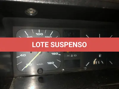 LOTE 015 - "VEÍCULO VW GOL 1000, ANO 1993/1994, BRANCO, PLACAS IHN-5386"